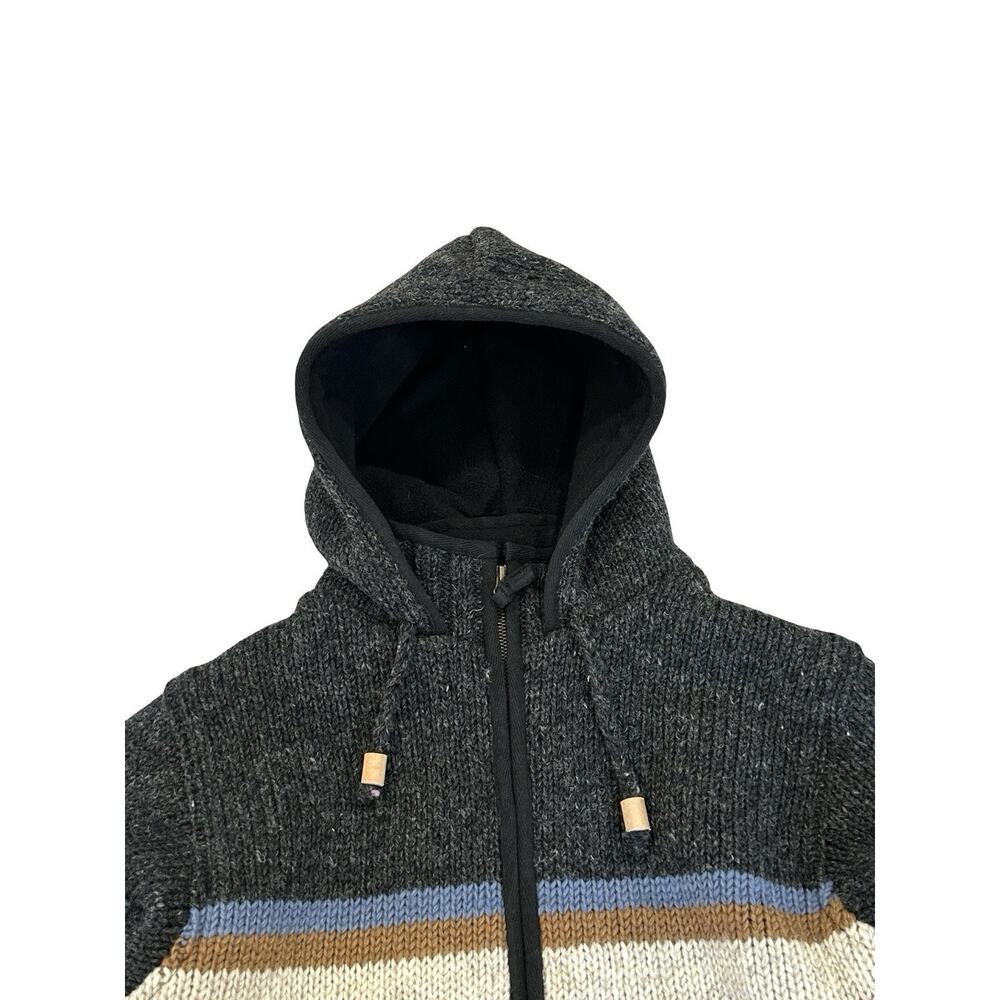 Lost Horizons Wayne Wool Sweater Jacket Mens Size… - image 3